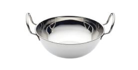 Medium Stainless Steel Balti Dish